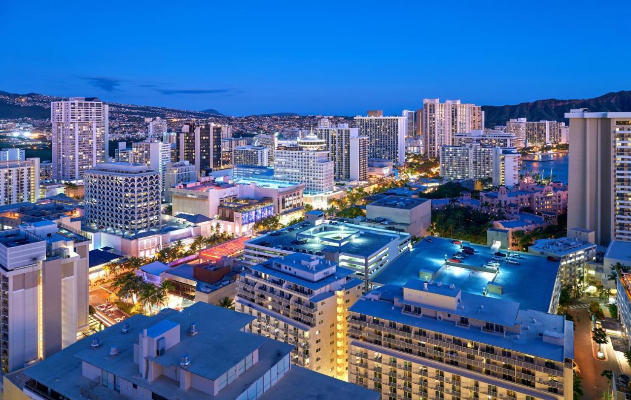 Aqua Palms Waikiki Ocean View Lanai Parking Included Apartman Honolulu Kültér fotó